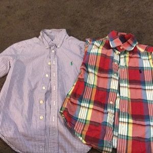 Bundle of Boys short sleeve button down